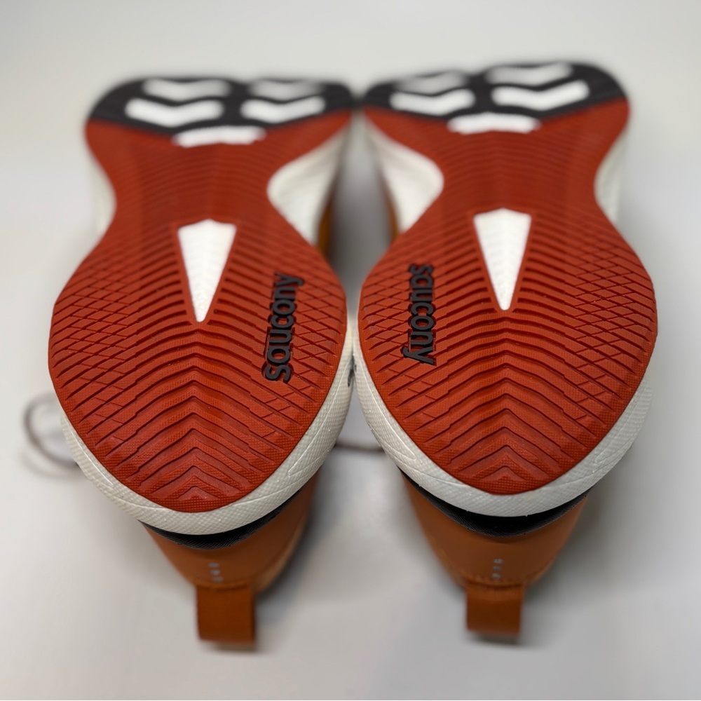 Saucony Ride 15 STR (Trail) running shoes in Clay/Basalt/Orange men’s size 11.5 - Picture 9 of 10